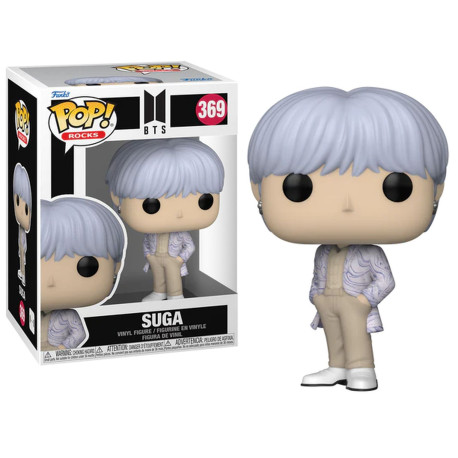 Figurine - Pop! Rocks - BTS - Suga - N° 369 - Funko