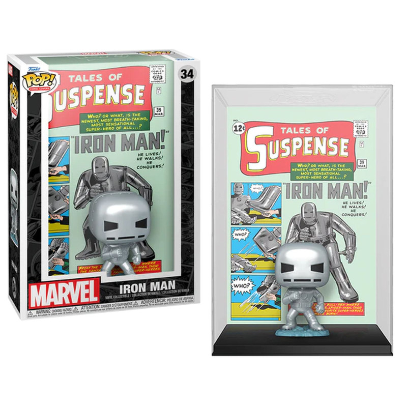 Figurine Pop! Comic Covers Iron Man Tales of Suspense - N° 34 - Funko