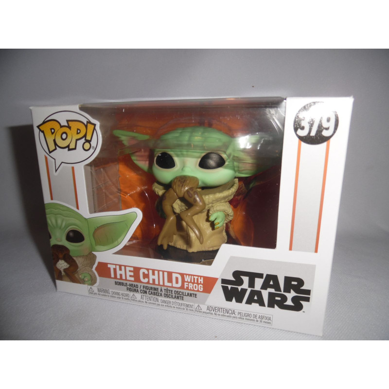 Pop! Star Wars The Mandalorian - The Child with Frog - N° 379 - Funko