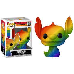 Figurine - Pop! Disney - Lilo & Stitch - Stitch Rainbow - N° 1045 - Funko