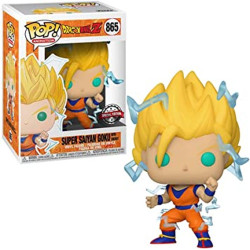 Figurine - Pop! Animation - Dragon Ball Z - Super Saiyan Goku with Energy - N° 865 - Funko