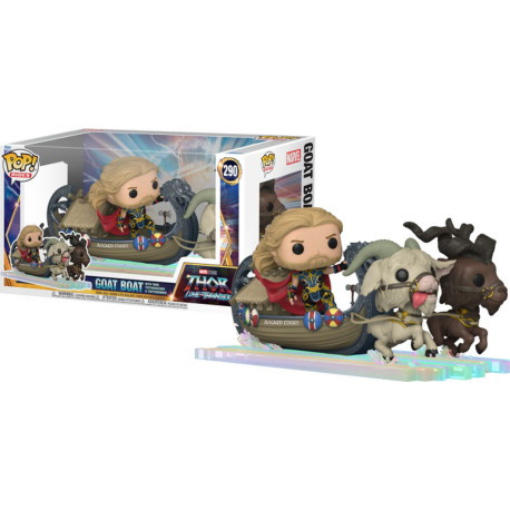 Figurine - Pop! Rides - Marvel - Thor Love & Thunder - Thor with Goat Boat - N° - Funko