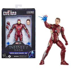 Figurine - Marvel Legends - The Infinity Saga - Iron Man Mark 46 - Hasbro