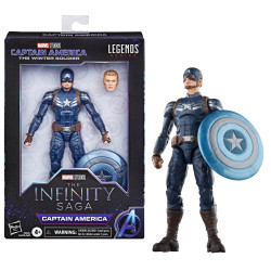 Figurine - Marvel Legends - The Infinity Saga - Captain America - Hasbro