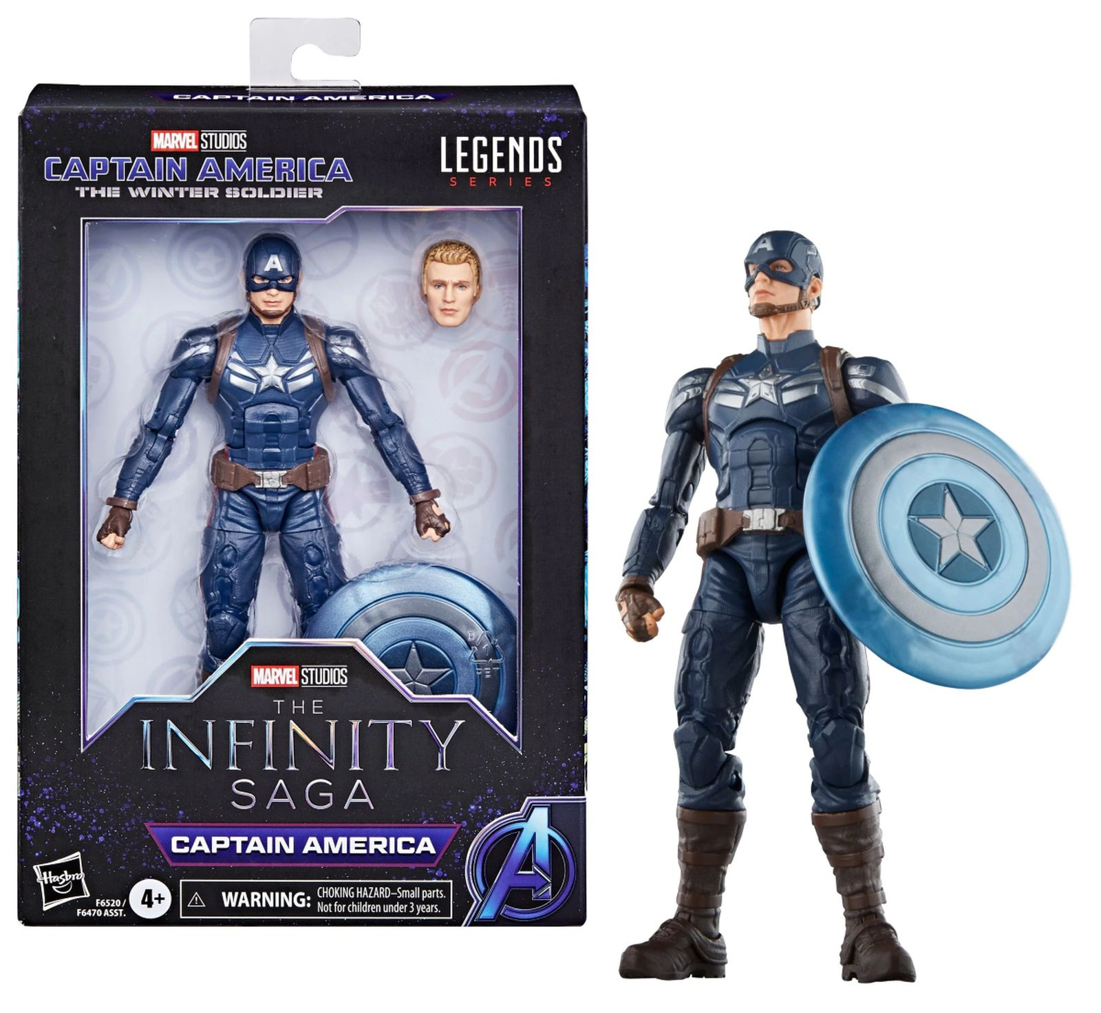 Figurine Marvel Legends - The Infinity Saga - Captain America - Hasbro