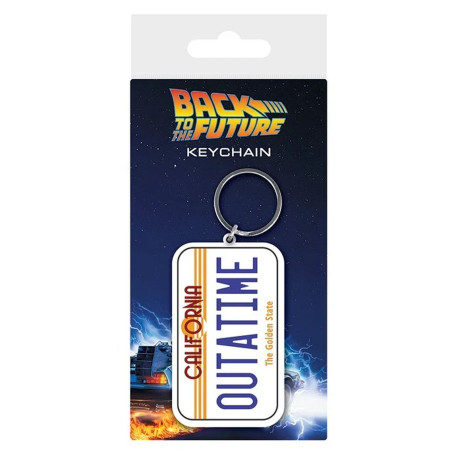 Porte-Clé - Retour vers le Futur - License Plate - Pyramid International
