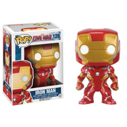 Figurine - Pop! Marvel - Captain America Civil War - Iron Man - N° 126 - Funko