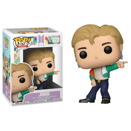 Figurine - Pop! Rocks - BTS - Jimin - N° 222 - Funko