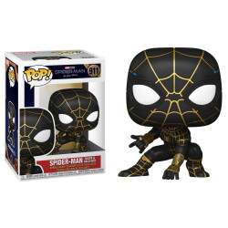 Figurine - Pop! Marvel - Spider-Man : No Way Home - Black & Gold Suit - N° 911 - Funko