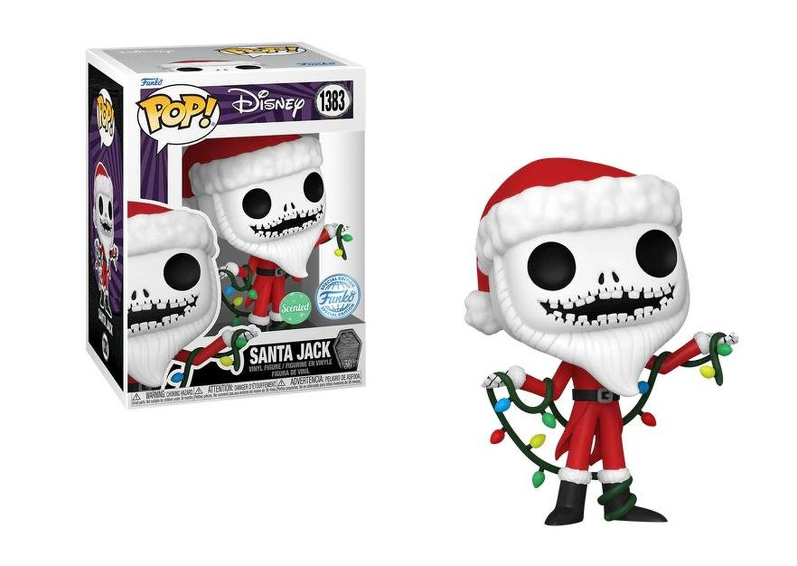 Pop Disney L Etrange No l de Mr Jack Santa Jack Scented N 1383 Funko