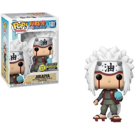 Figurine - Pop! Animation - Naruto Shippuden - Jiraiya with Rasengan (GITD) - N° 1481 - Funko