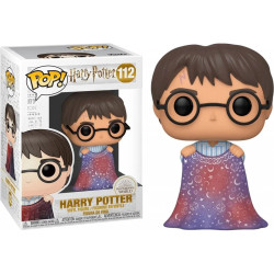 Figurine - Pop! Harry Potter - Harry with Invisible Cloak - N° 112 - Funko