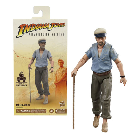 Figurine - Indiana Jones - Adventure Series - Renaldo (Le Cadran de la Destinée) - Hasbro