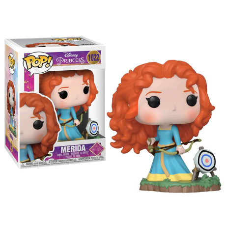 Figurine - Pop! Disney - Princess - Merida (Rebelle) - N° 1022 - Funko