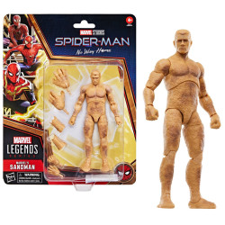Figurine - Marvel Legends - Spider-Man No Way Home - L'Homme Sable - Hasbro