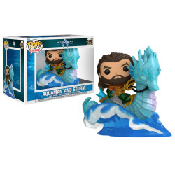 Figurine - Pop! Rides - Aquaman et le Royaume perdu - Aquaman & Storm - N° 295 - Funko