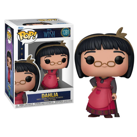 Figurine - Pop! Disney - Wish, Asha et la bonne étoile - Dahlia - N° 1391 - Funko