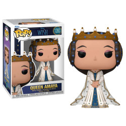 Figurine - Pop! Disney - Wish, Asha et la bonne étoile - Reine Amaya - N° 1393 - Funko