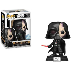 Figurine - Pop! Star Wars - Dark Vador / Darth Vader (Damaged Helmet) - N° 637 - Funko