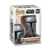 Figurine - Pop! Star Wars - The Mandalorian - Mando with Darksaber - N° 663 - Funko