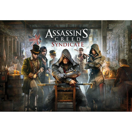 Poster - Assassin's Creed - Syndicate Jaquette - 98 x 68 cm - ABYstyle