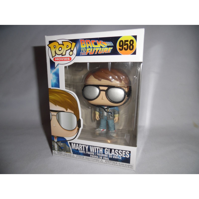 Funko POP Retour Vers le Futur n°958 Marty w/Glasses