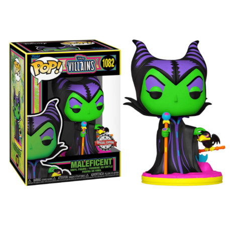 Figurine - Pop! Disney - Villains - Maleficent (Black Light) - N° 1082 - Funko