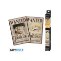 Set de 2 Posters - One Piece - Wanted Zoro & Sanji - 52 x 35 cm - ABYstyle
