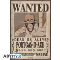 Poster - One Piece - Wanted Portgas Ace - 52 x 35 cm - ABYstyle