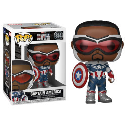 Figurine - Pop! Marvel - The Falcon and the Winter Soldier - Captain America - N° 814 - Funko