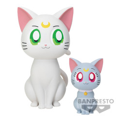 Figurine - Sailor Moon - Cosmos - Sofvimates - Artemis & Diana - Banpresto