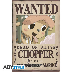 Poster - One Piece - Wanted Chopper new - 91.5 x 61 cm - ABYstyle