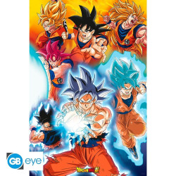 Poster - Dragon Ball Super - Transformations - 91.5 x 61 cm - GB eye