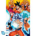 Poster - Dragon Ball Super - Transformations - 91.5 x 61 cm - ABYstyle