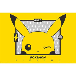Poster - Pokémon - Pikachu Clin d'oeil - 91.5 x 61 cm - GB eye