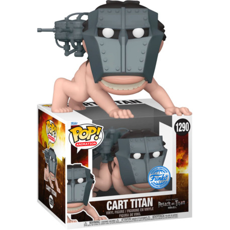 Figurine - Pop! Animation - L'Attaque des Titans - Cart Titan - N° 1290 - Funko