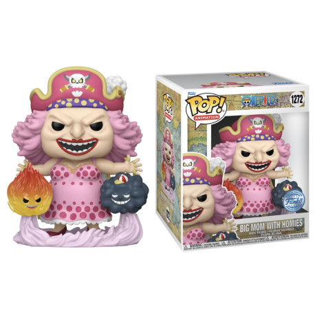 Figurine - Pop! Animation - One Piece - Big Mom with Homies - N° 1272 - Funko