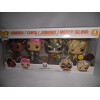 Figurine - Pop! Games - Overwatch (Sombra Zarya Junkrat Mercy) - 4 Pack - Funko