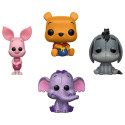 Figurine - Pop! Disney - Winnie l'Ourson (Winnie Porcinet Bourriquet Efélant) - 4 Pack - Funko