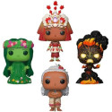 Figurine - Pop! Disney - Vaiana (Moana Gramma Tala Te Ka Te Fiti) - 4 Pack - Funko