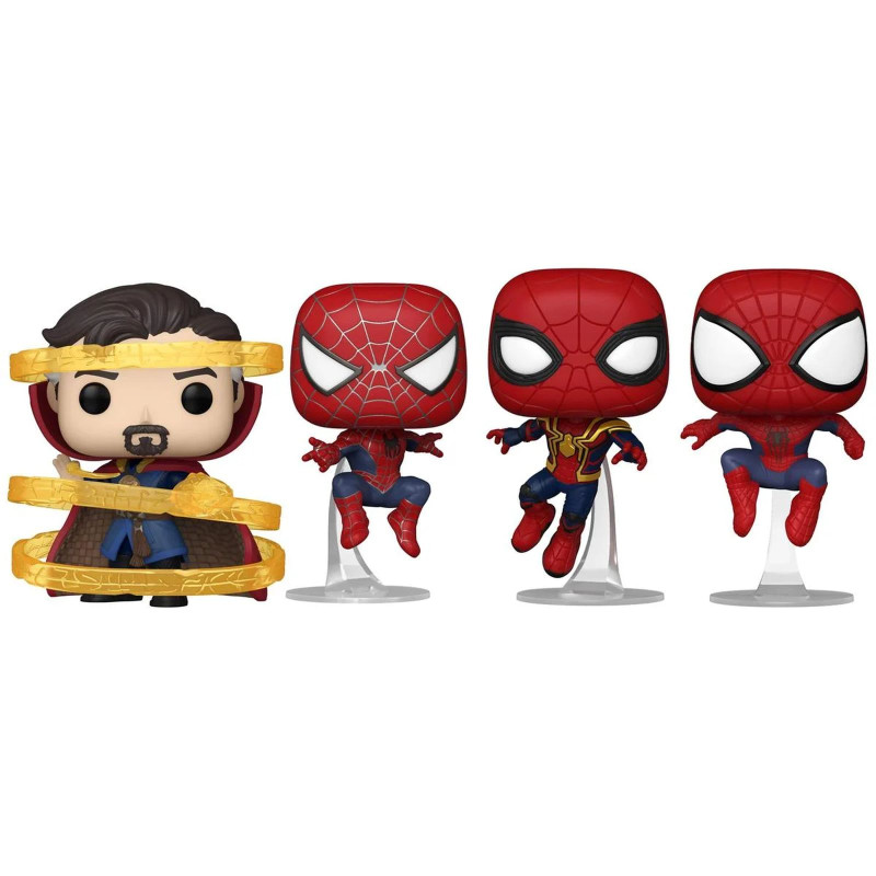 Figurine Pop! Marvel Spider-Man No Way Home Dr Strange 4 Pack - Funko