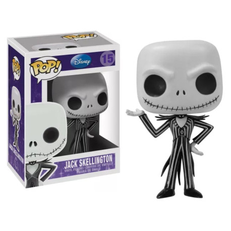 Figurine - Pop! Disney - L'Etrange Noël de Mr Jack - Jack Skellington - N° 15 - Funko