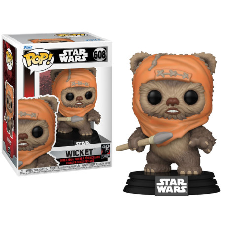 Figurine - Pop! Star Wars VI Le Retour du Jedi - 40th Wicket - N° 608 - Funko