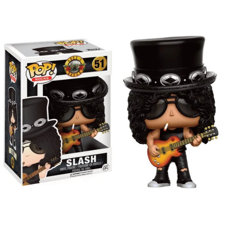 Figurine - Pop! Rocks - Guns N' Roses - Slash - N° 51 - Funko