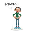 Figurine - Gaston Lagaffe - Collectoys Bulles - M'Enfin - Plastoy