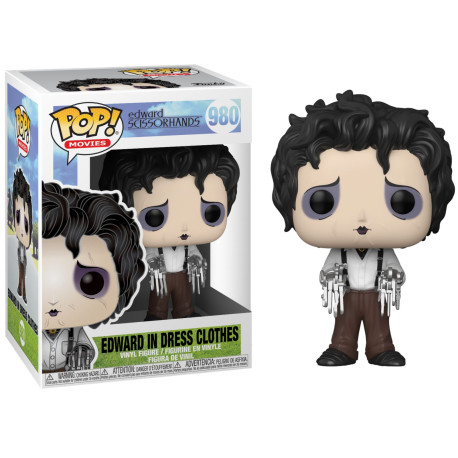 Figurine - Pop! Movies - Edward aux mains d'argent - Edward in Dress Clothes - N° 980 - Funko