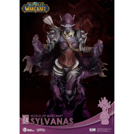 Figurine - World of Warcraft - D-Stage 42 - Sylvanas 16 cm - Beast Kingdom Toys