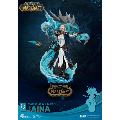 Figurine - World of Warcraft - D-Stage 42 - Jaina 16 cm - Beast Kingdom Toys