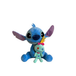 Peluche - Disney - Lilo & Stitch - Stitch Scrump - 50 cm - Simba