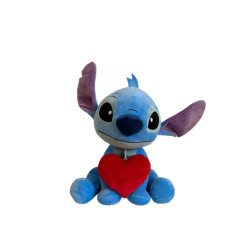 Peluche - Disney - Lilo & Stitch - Stitch Coeur - 50 cm - Simba